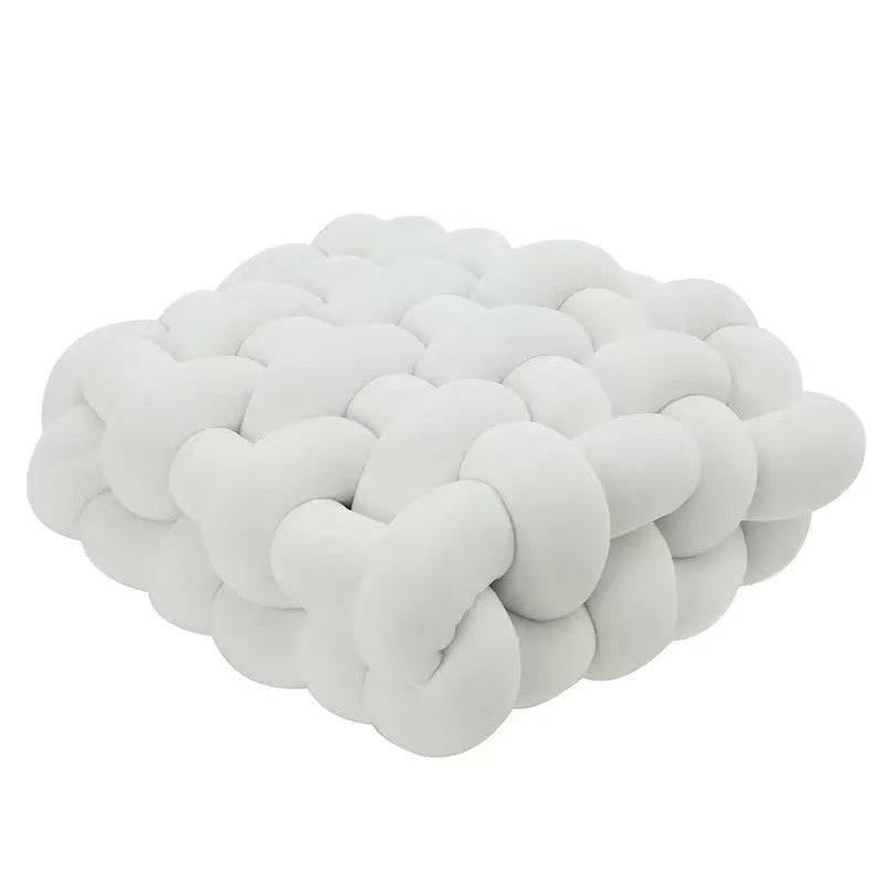 Woven Seat Cushion for Plush, Cozy Textured Comfort
