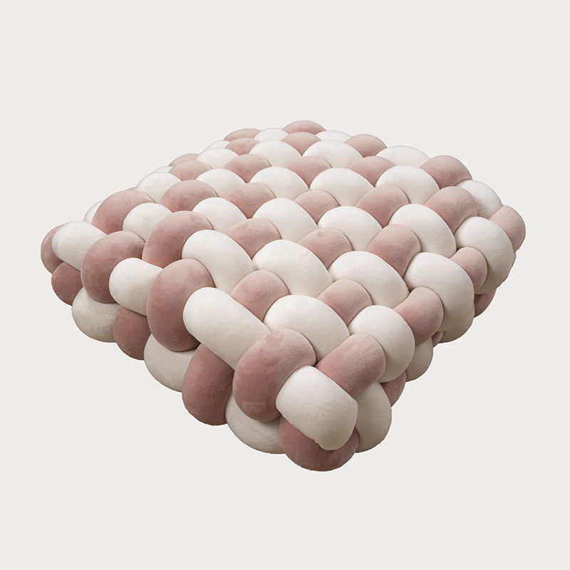 Woven Seat Cushion for Plush, Cozy Textured Comfort