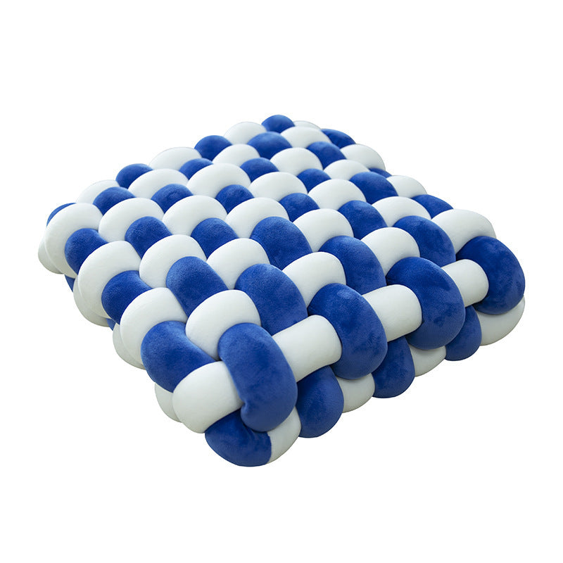 Woven Seat Cushion for Plush, Cozy Textured Comfort