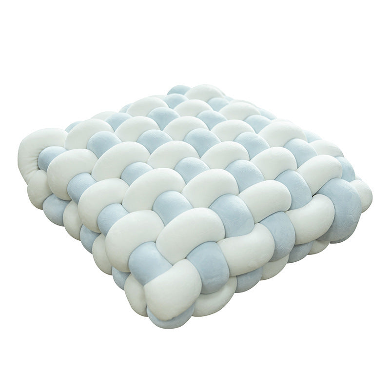 Woven Seat Cushion for Plush, Cozy Textured Comfort