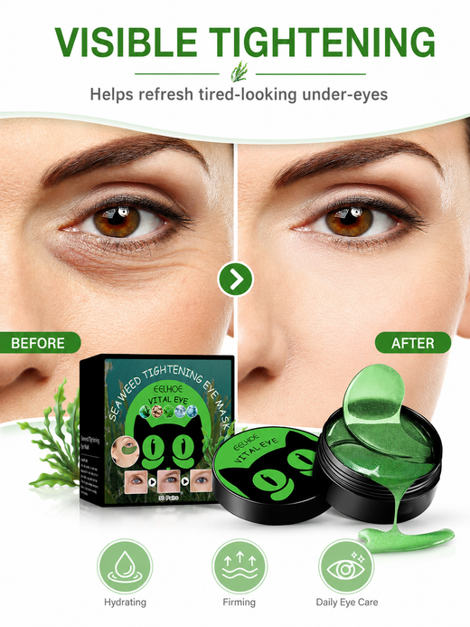 Seaweed Firming Eye Mask — Reduce Fine Lines & Dark Circles
