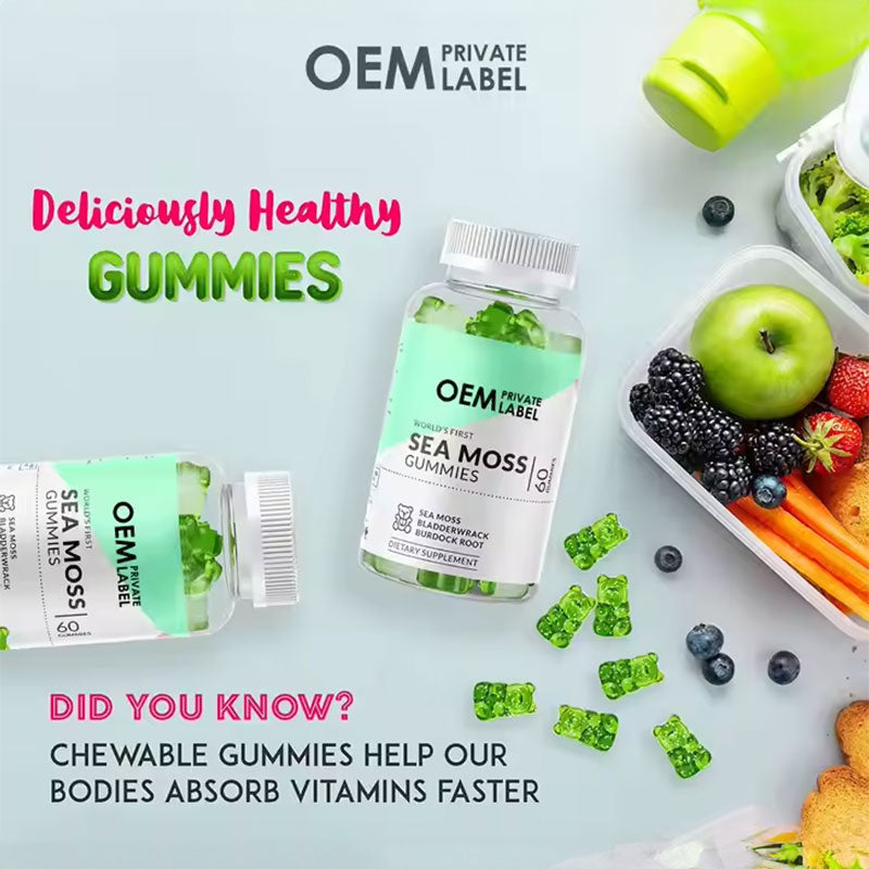 Sea Moss Vitamin Gummies: 102 Nutrients in One Chew