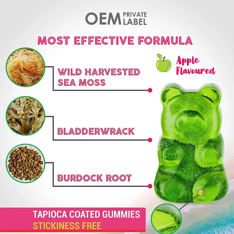 Sea Moss Vitamin Gummies: 102 Nutrients in One Chew