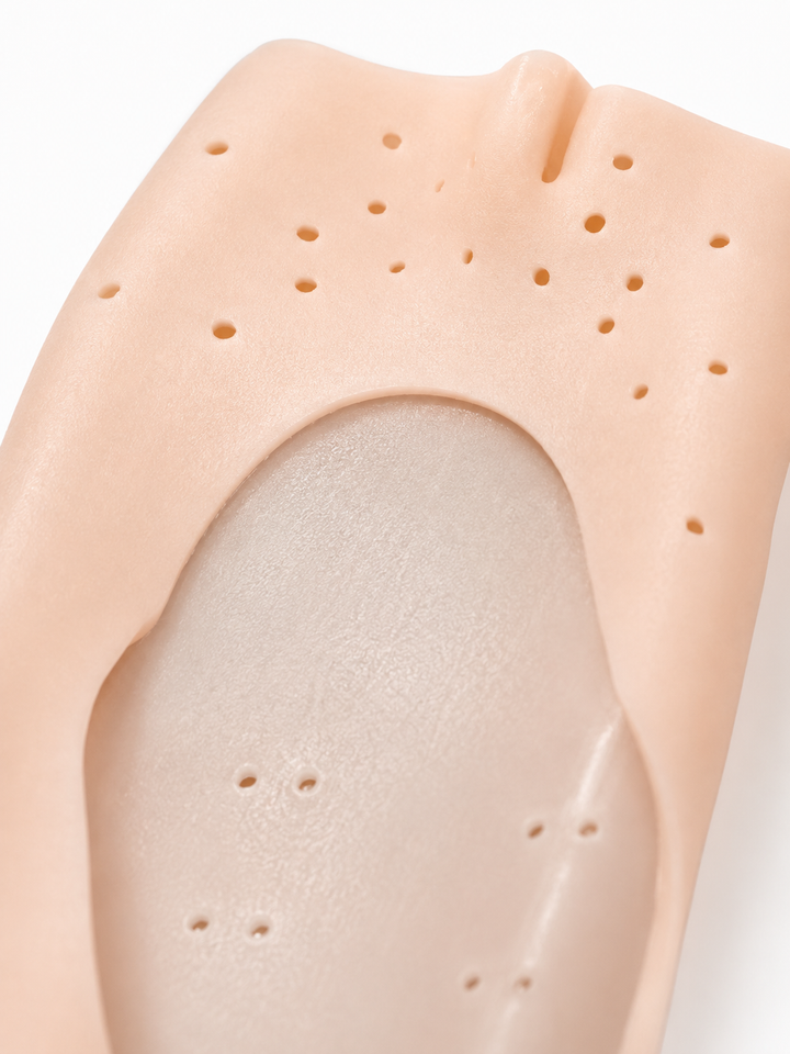 SEBS open toed silicone boat socks