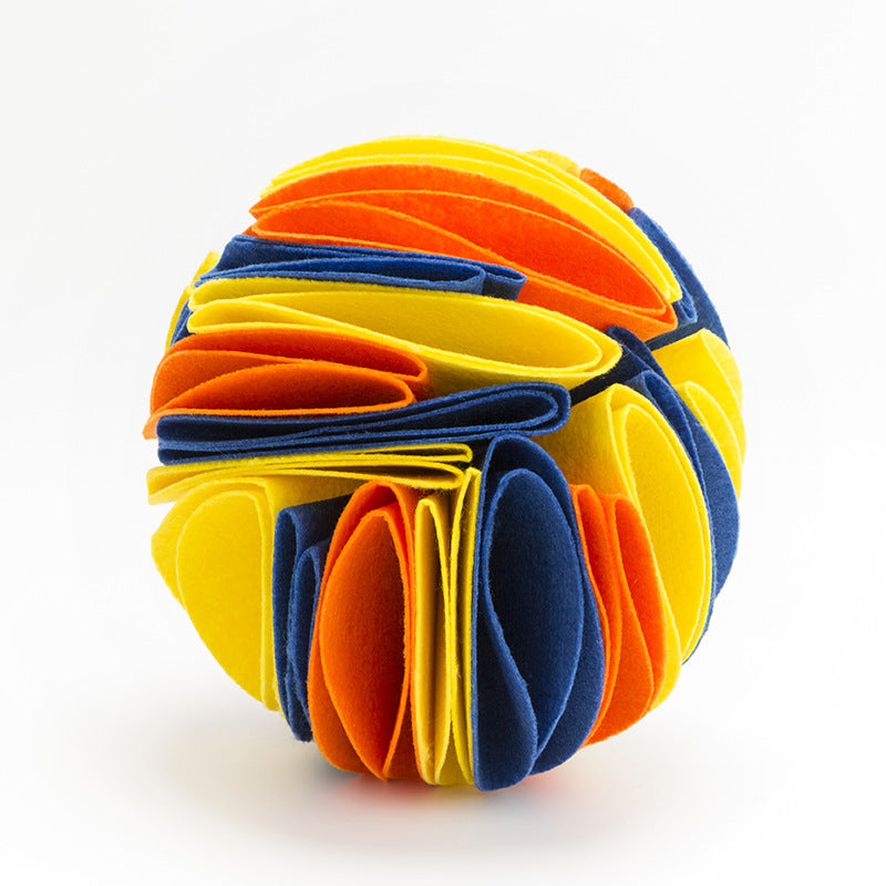Sniff Ball Dog Toy – Enrichment Treat Search Game