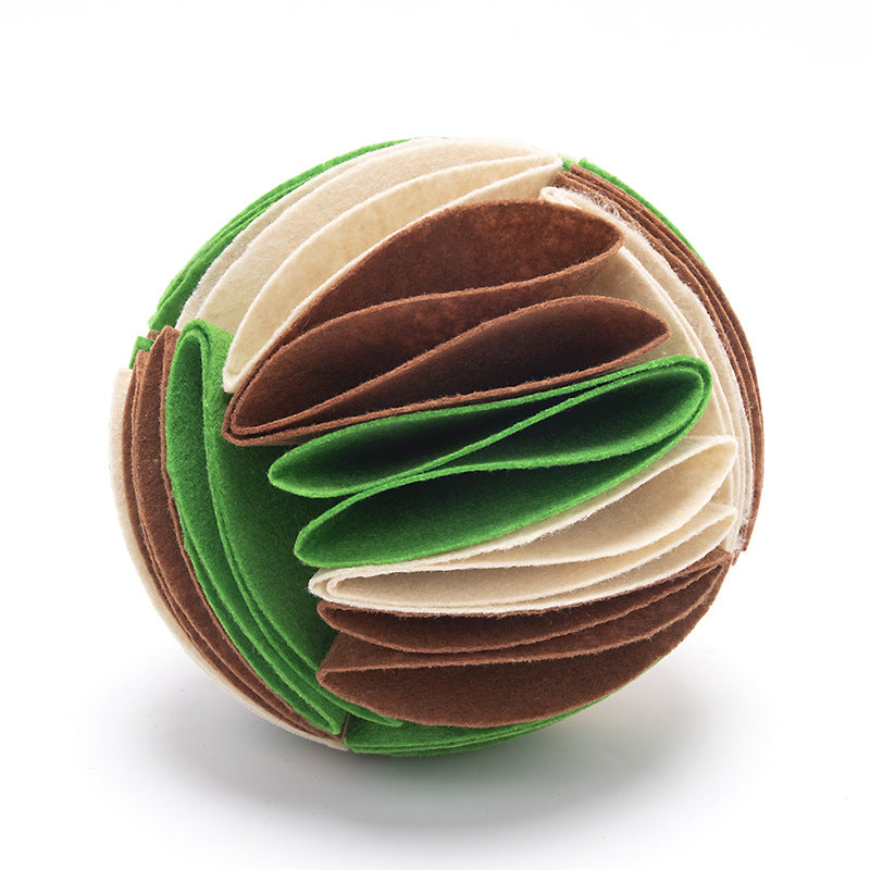 Sniff Ball Dog Toy – Enrichment Treat Search Game
