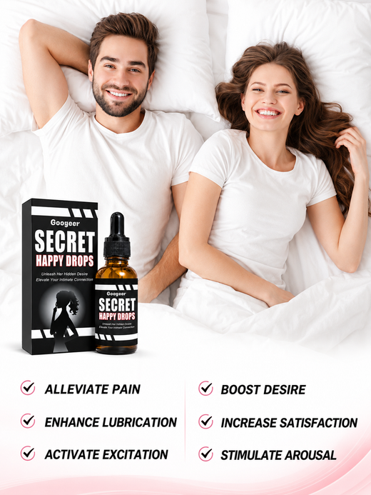 Secret Happy Drops — Liquid Desire & Intimacy Enhancer