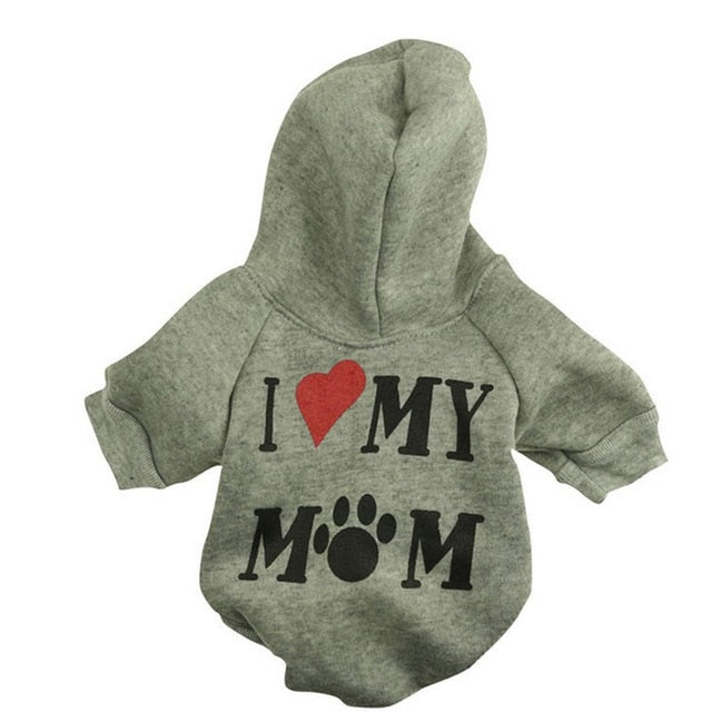Warm Fleece Cat Hoodie with Hood for Cold Winter Days