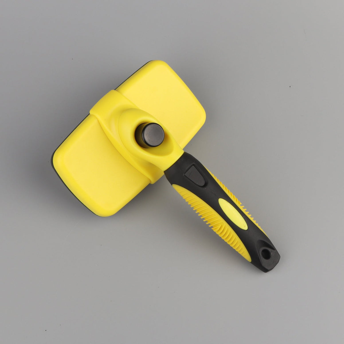 Self-Cleaning Pet Brush for Loose Fur and Knots at Home
