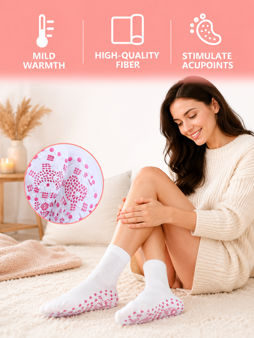 Self‑Heating Acupoint Socks — Warmth That Restores Circulation