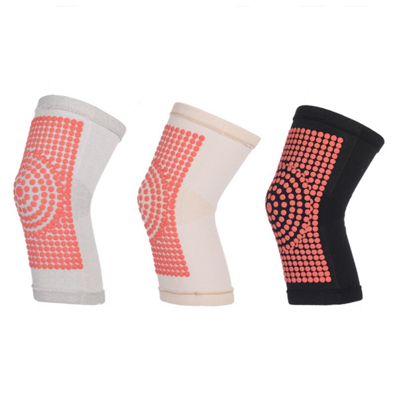 Self-Heating Knit Knee Warmers for Cold Winter Days
