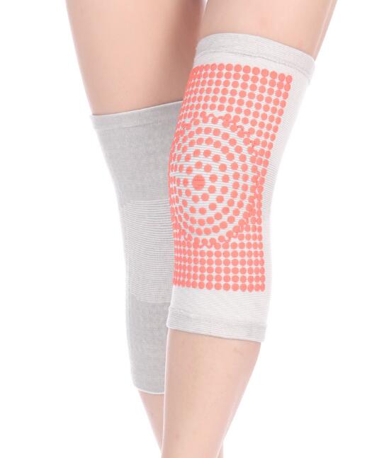 Self-Heating Knit Knee Warmers for Cold Winter Days