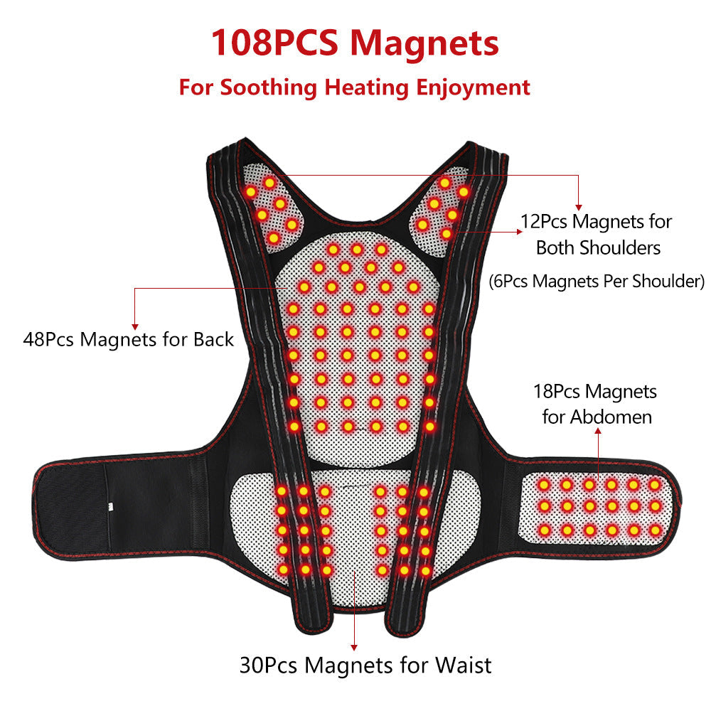 Magnetic Posture Vest for Back and Shoulder Comfort