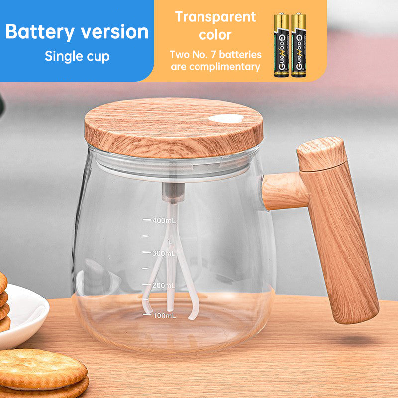 Self Stirring Coffee Mug with Heated Coaster, 400ml