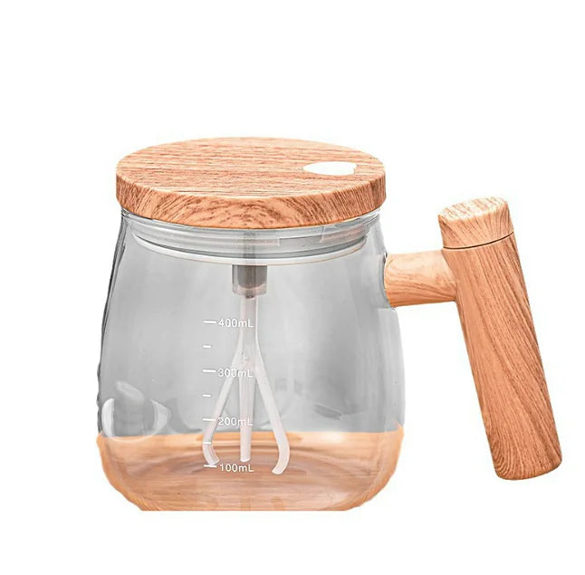 Self Stirring Coffee Mug with Heated Coaster, 400ml