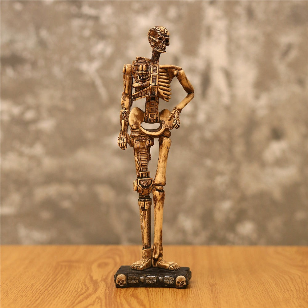Mechanical Skeleton Ornament Gothic Industrial Decor