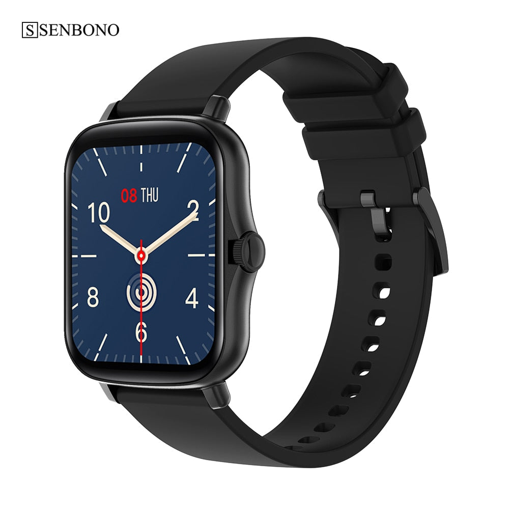 Waterproof Smart Watch for Men & Women, 12 Sports Modes