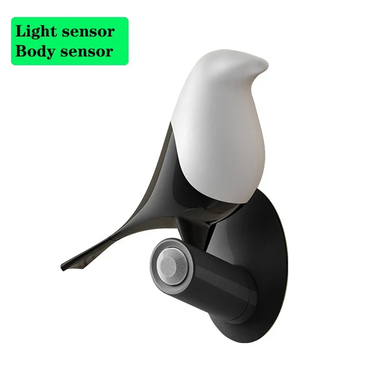 Bird Motion Sensor Night Light: Walk-By Bedside Glow