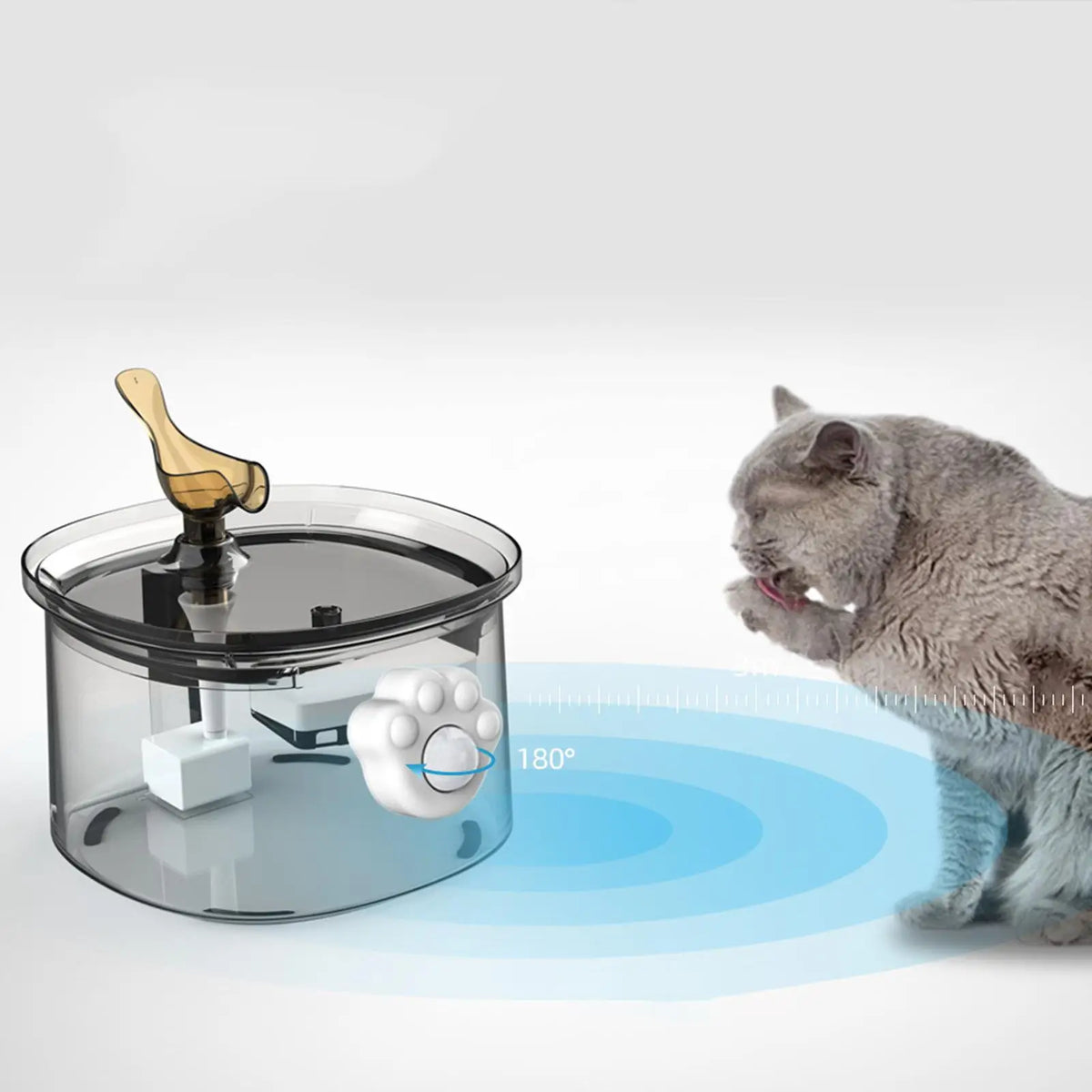 Motion Sensor Switch for Automatic Cat Water Fountain