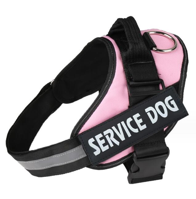 Service Dog Harness with Reflective ID Panels for Walks