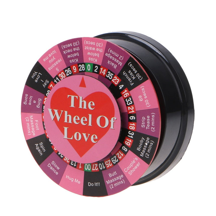 Couples Spin Wheel Game for Romantic Date Night Fun