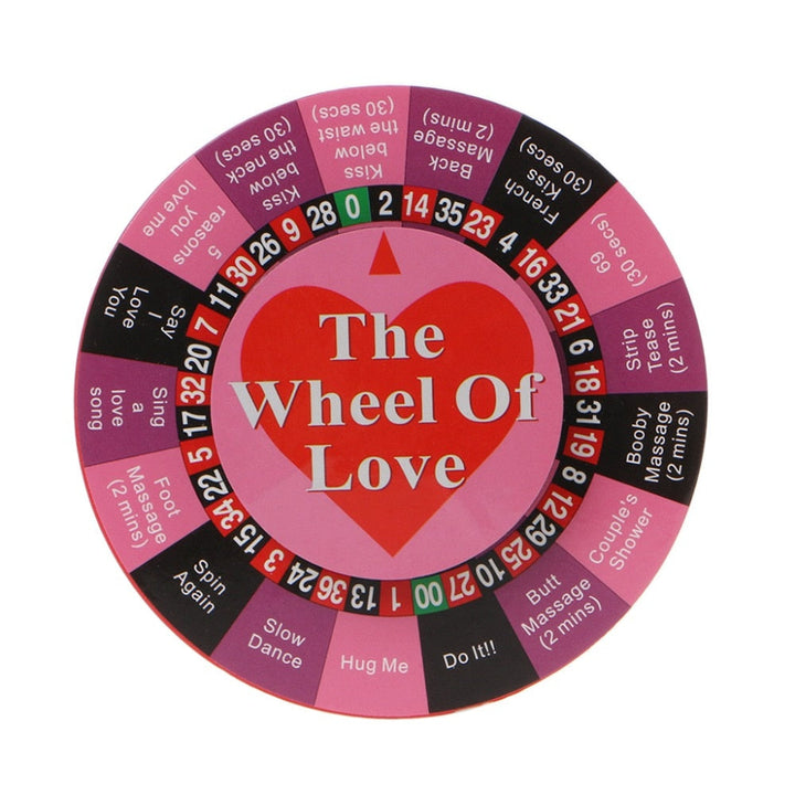Couples Spin Wheel Game for Romantic Date Night Fun