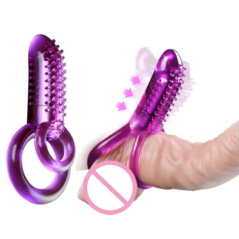 Dual-Ring Vibrator for Targeted Clitoral Stimulation