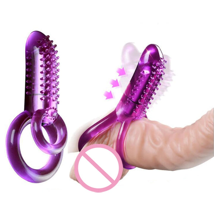Dual-Ring Vibrator for Targeted Clitoral Stimulation