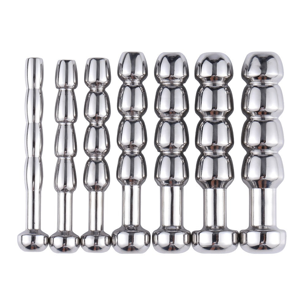 Urethral Sounding Tool for Graduated Metal Stimulation
