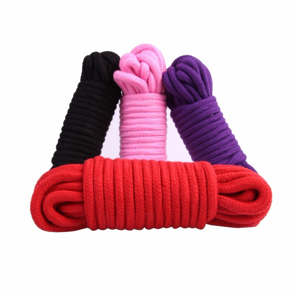 Cotton Bondage Rope for Soft, Customizable Restraint