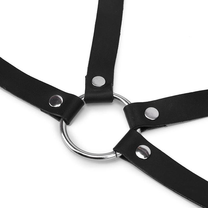 BDSM Mask and Harness Set for Consensual Roleplay