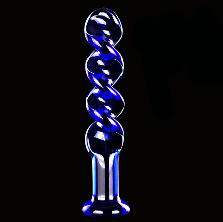 Crystal Glass Intimate Wand for Sculptural Tactile Play