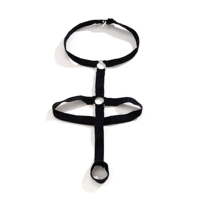 Foot Ring Anklet: Edgy Punk Barefoot Fashion Accessory
