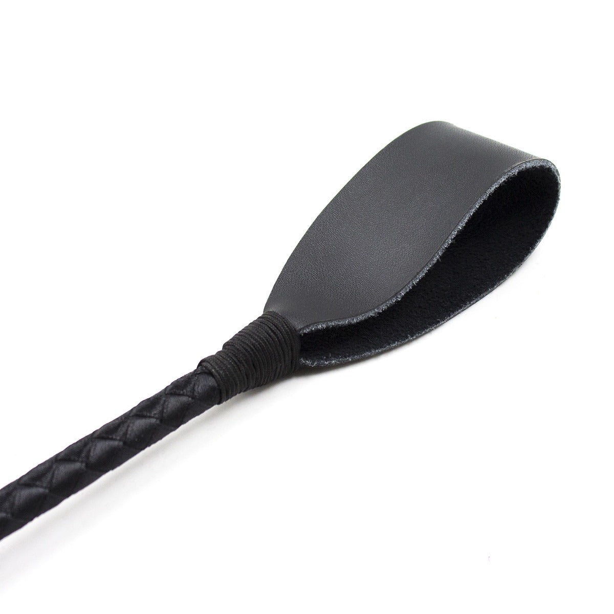 Leather-Look BDSM Whip for Controlled Sensation Play