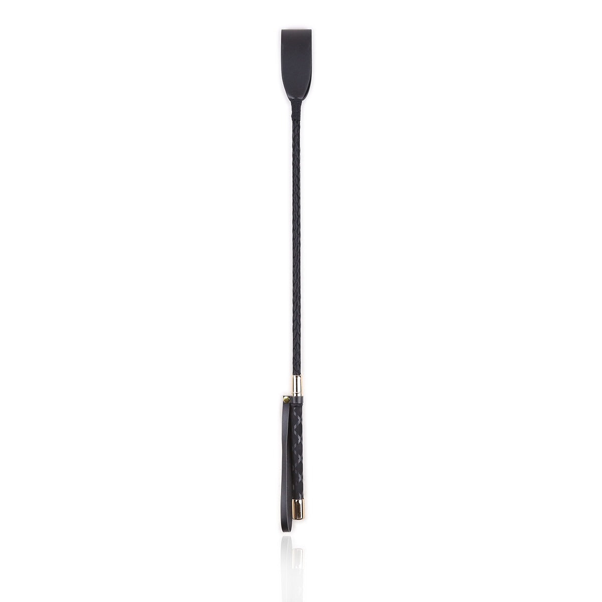 Leather-Look BDSM Whip for Controlled Sensation Play