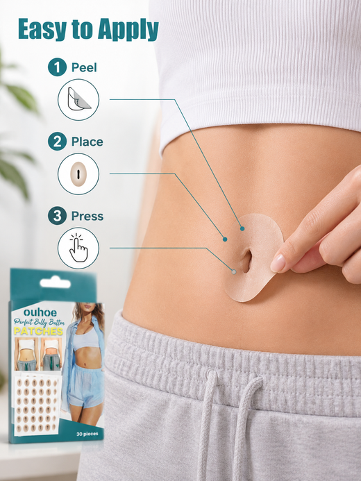 Belly Button Patches for Perfect Shape — 30 Waterproof Stickers