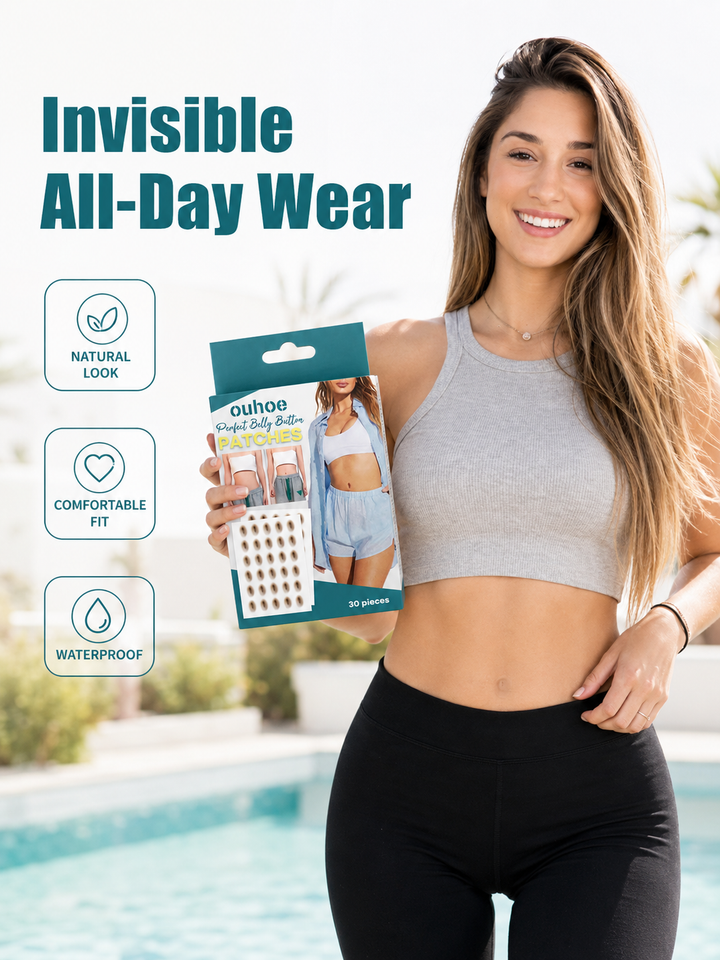 Belly Button Patches for Perfect Shape — 30 Waterproof Stickers