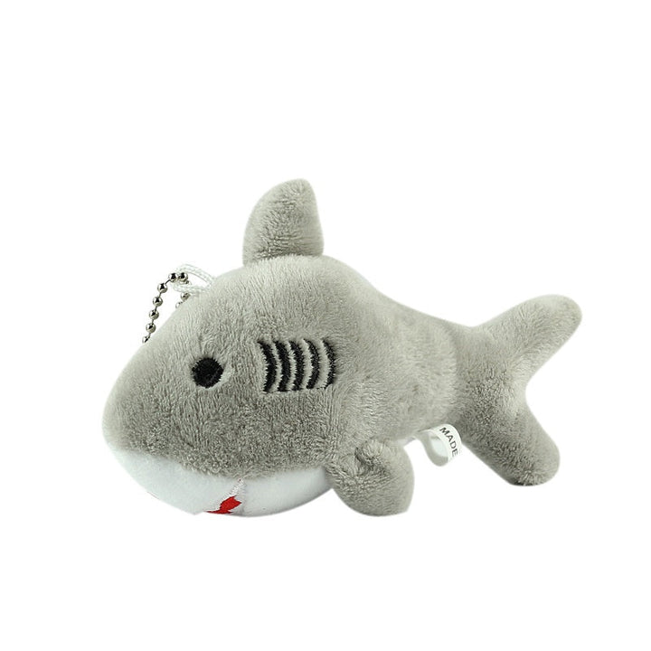 Shark Plush Keychain Cute Marine Life Bag Accessory