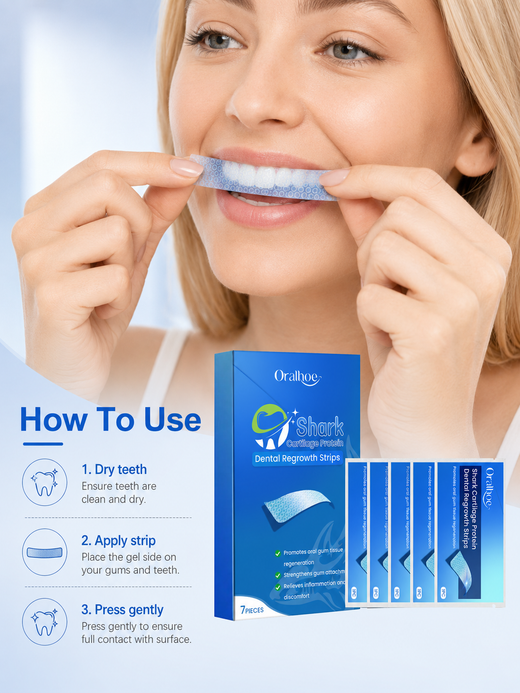 Dental Regrowth Strips — Firmer Gums, Brighter Smile in 7 Days