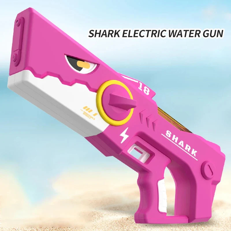 Electric Water Gun Shark Toy for Continuous Water Play