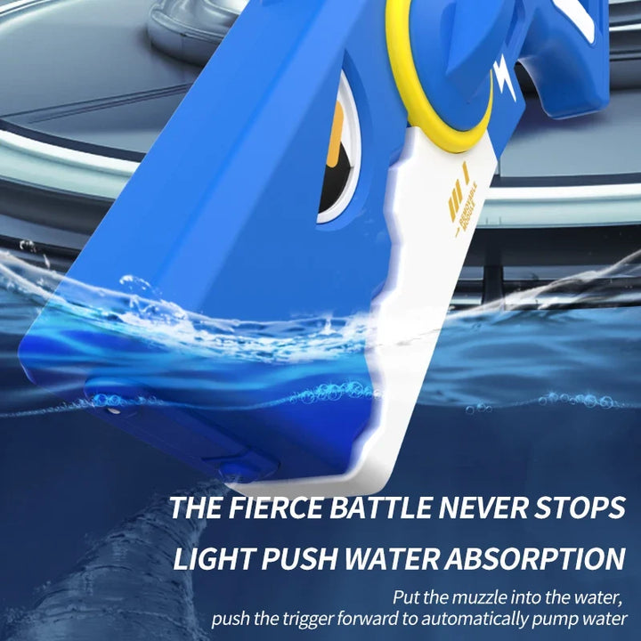 Electric Water Gun Shark Toy for Continuous Water Play