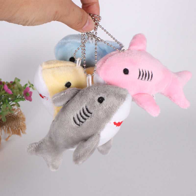 Shark Plush Keychain Pendant for Cute Bag and Key Style