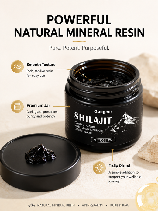 Shilajit Mineral Resin Cream — Support Optimal Health