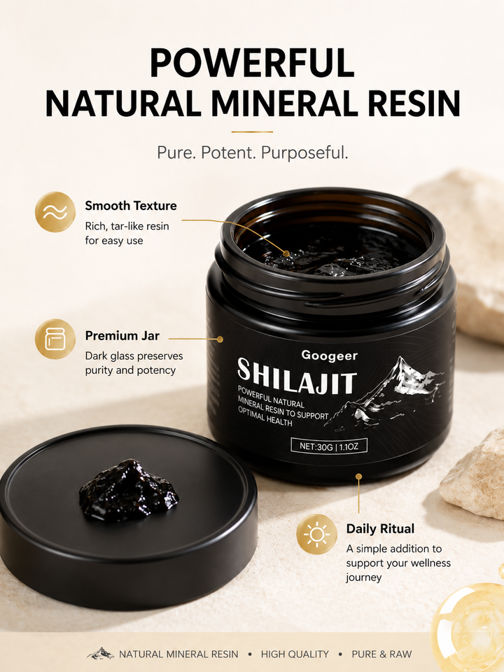 Shilajit Mineral Resin Cream — Support Optimal Health