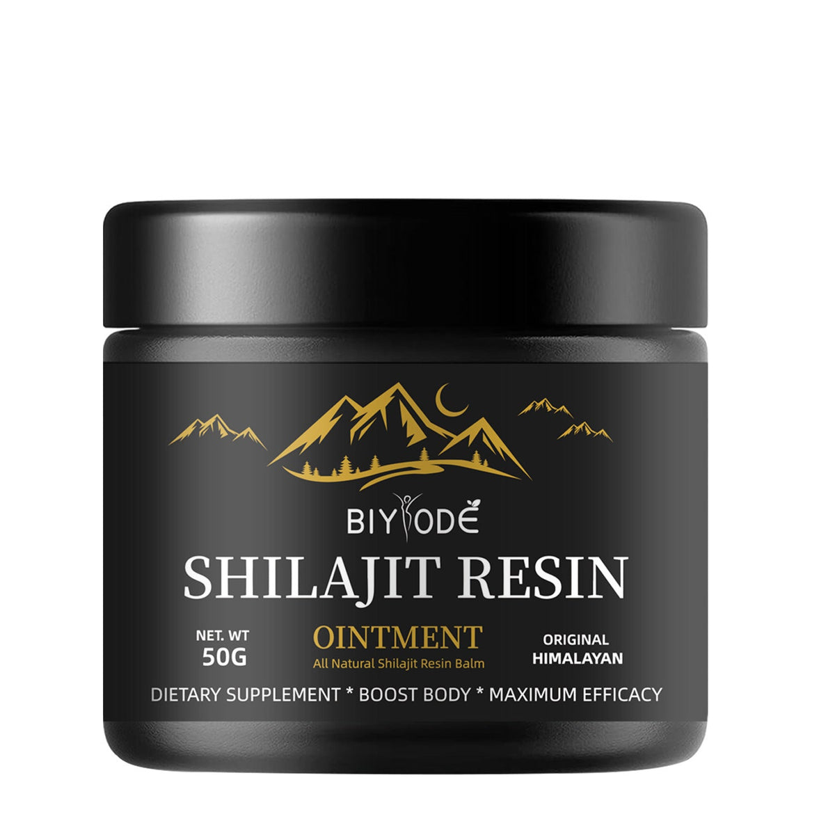 Shilajit Resin 50g: Himalayan Fulvic Acid Supplement
