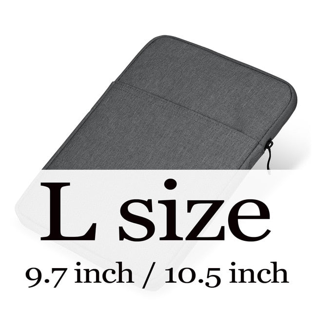 Shockproof Tablet Sleeve Case with Soft Fleece Lining