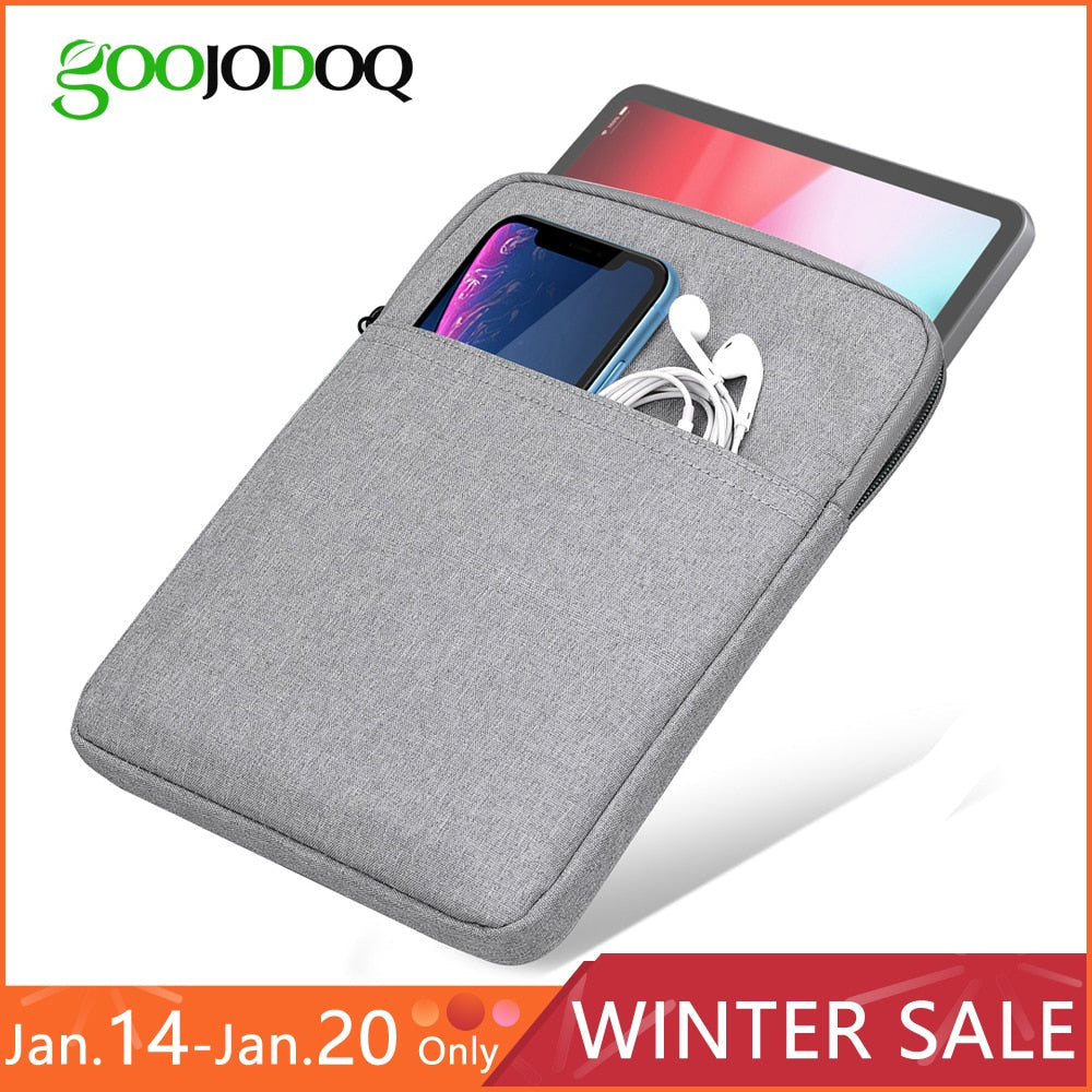 Shockproof Tablet Sleeve Case with Soft Fleece Lining