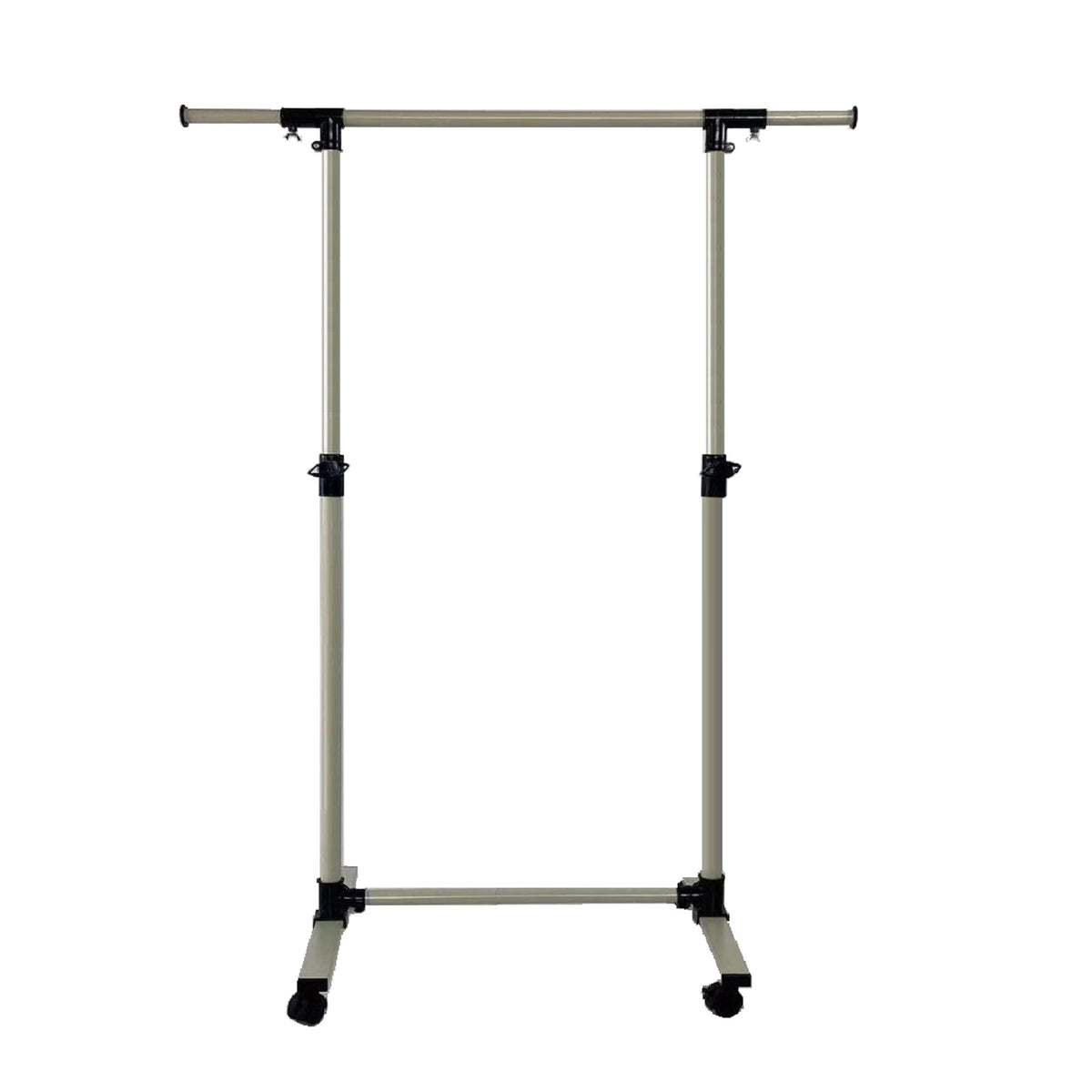 Adjustable Metal Garment Rack on Wheels for Clothes