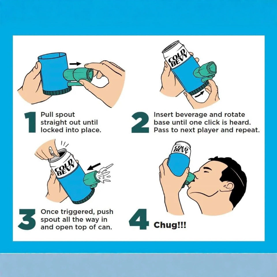 Shotgun Roulette Drinking Game for Group Party Fun