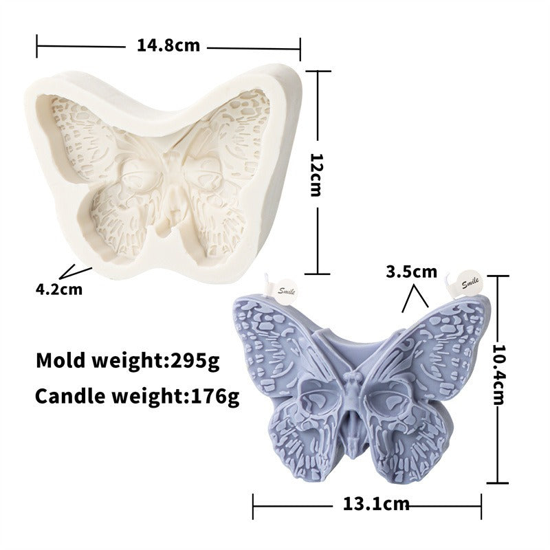3D Butterfly Candle Mold for Detailed DIY Creations